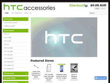 Tablet Screenshot of htcaccessories.com.au
